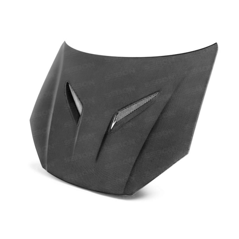 Seibon Carbon Fiber Hood for 2013-2016 Hyundai Genesis 2dr HD1213HYGEN2D-OE Photo - Primary