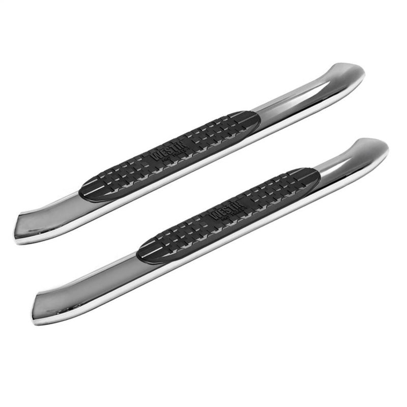 Westin 19-20 Chevy Silverado 1500 Regular Cab PRO TRAXX 4 Oval Nerf Step Bars - Stainless Steel 21-24110 21-24110 Photo - Primary