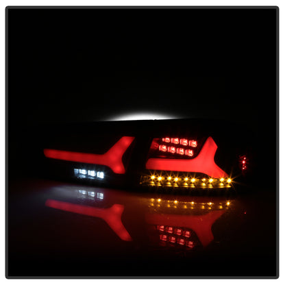Spyder Mitsubishi Lancer/Evolution X 08-14 V2 LED Tail Lights - Black Smoke ALT-YD-ML08V2-SEQ-BSM 5088147 5088147 User 5