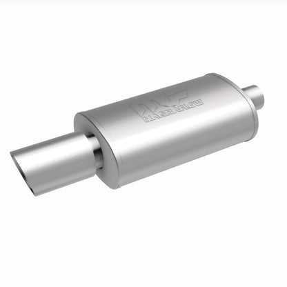 MagnaFlow 5" X 8" Oval Center/Center Performance Muffler With Tip 14851 360 Degree Image Set