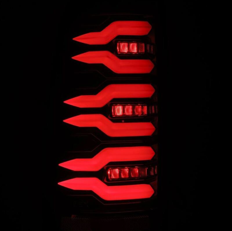 AlphaRex 99-06 Chevrolet Silverado Sierra LUXX-Series LED Tail Lights Alpha-Black 620005 620005 User 3
