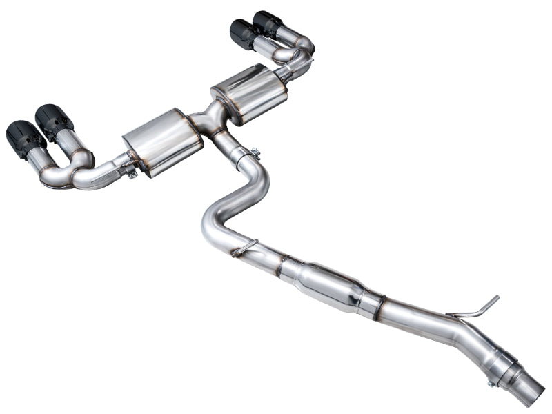 AWE Tuning AWE 22-24 Audi 8Y S3 Touring Edition Exhaust - Diamond Black Tips 3015-43897 3015-43897 Photo - out of package
