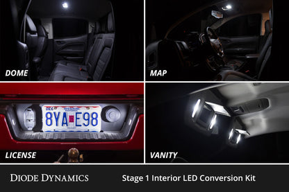 Diode Dynamics 07-13 Chevrolet Silverado Interior LED Kit Cool White Stage 2 DD0550 DD0550 User 3