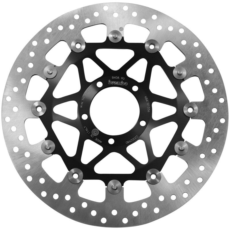 Brembo OE 12-13 Ducati EVO corse Special Edition 848CC 330x5mm Brake Disc - Front Floating 78B40890 78B40890 User 1