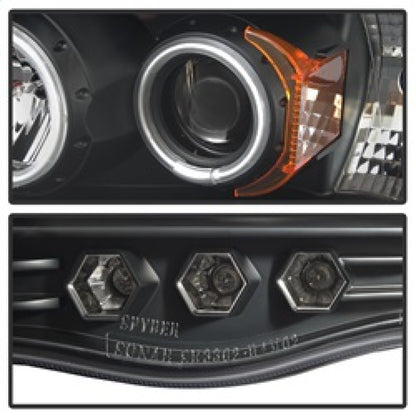 Spyder Dodge Ram 1500 02-05 03-05 Projector Headlights CCFL Halo LED Blk PRO-YD-DR02-CCFL-BK 5009951 5009951 Photo - Unmounted