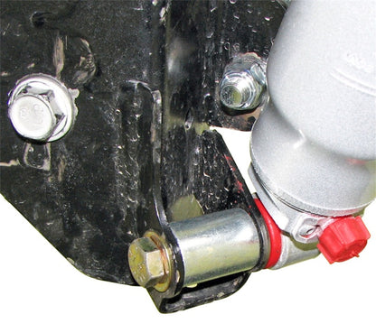 RockJock JK Shock Mount Relocation Kit Rear Lower w/ Hardware Pair CE-9807RSRK CE-9807RSRK Photo - Mounted