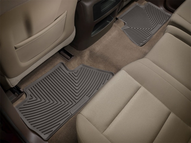 WeatherTech 2002-2006 Cadillac Escalade Rear Rubber Mats - Cocoa W20CO W20CO Photo - Primary
