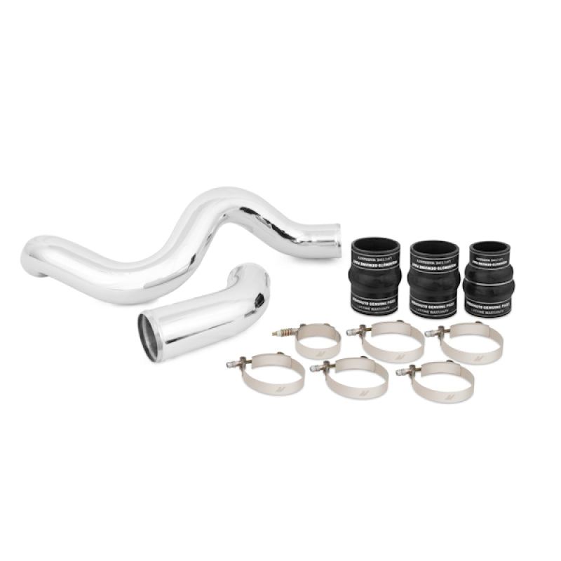 Mishimoto Hot-Side Intercooler Pipe & Booot Kit - Black Chevrolet/GMC 6.6L MMICP-DMAX-11HBK Photo - Primary