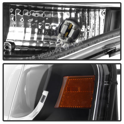 Spyder Ford Expedition 07-13 Projector Headlights Light Tube DRL Blk PRO-YD-FE07-LTDRL-BK 5079503 5079503 User 1