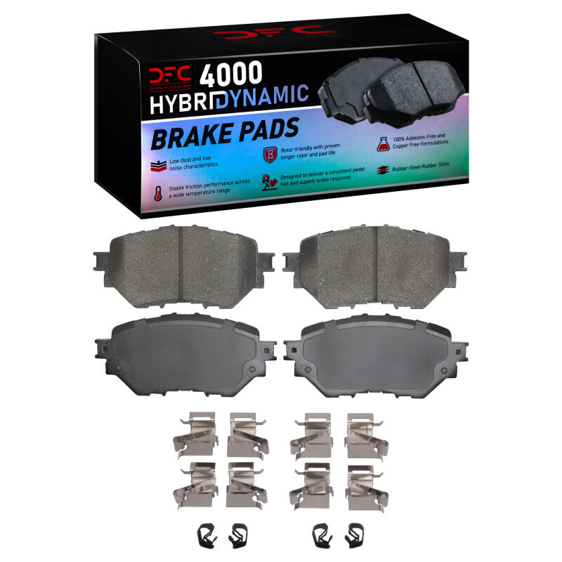 DFC DFC 4000 HybriDynamic Brake Pads Brakes, Rotors & Pads Brake Pads - OE main image