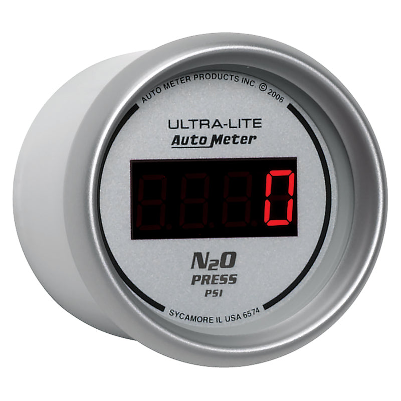 Autometer 2-1/16" Nitrous Pressure, 0-1600 Psi, Ultra-Lite Digital 6574 User 3