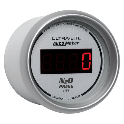 Autometer 2-1/16" Nitrous Pressure, 0-1600 Psi, Ultra-Lite Digital 6574 User 3