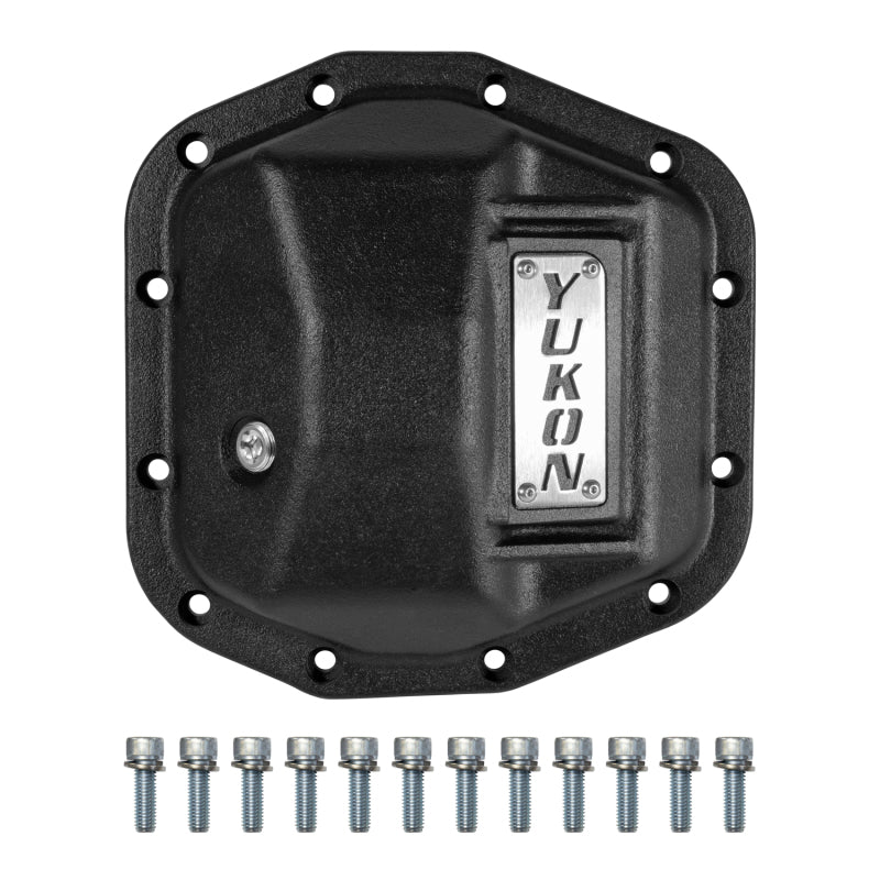 Yukon Gear & Axle Yukon Gear Hardcore Front Nodular Iron Cover for Jeep Wrangler JL Dana 44/210mm YHCC-D44JL-FRONT YHCC-D44JL-FRONT Photo - Primary