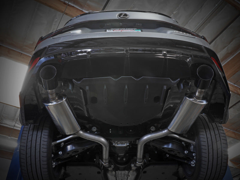 aFe Lexus IS350 14-22 V6-3.5L Takeda Axle-Back Exhaust System- Blue Tip 49-36060-L 49-36060-L Photo - Mounted