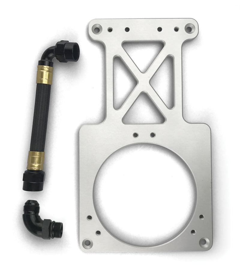 Fuelab Fuel Surge Tank Upgrade Kit (Bracket/Hardware/Hose Assembly/90 Degree Fitting) - 290mm System 23902 23902 Photo - Primary