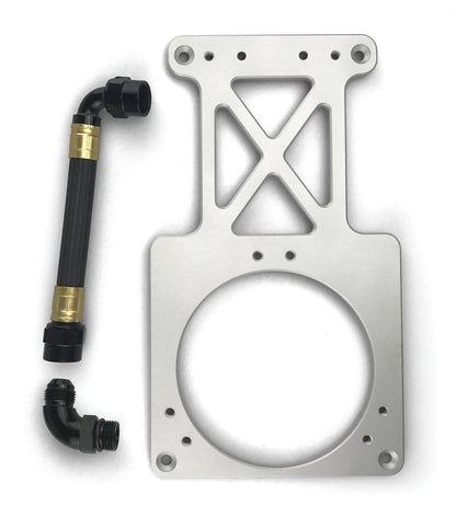 Fuelab Fuel Surge Tank Upgrade Kit (Bracket/Hardware/Hose Assembly/90 Degree Fitting) - 290mm System 23902 23902 Photo - Primary