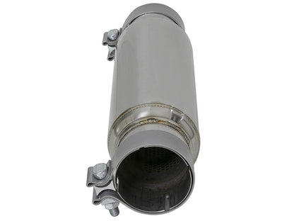 aFe Resonator - MACH Force-Xp 409 Stainless Steel 3in Inlet/Outlet x 4in 49M10001 Photo - Unmounted