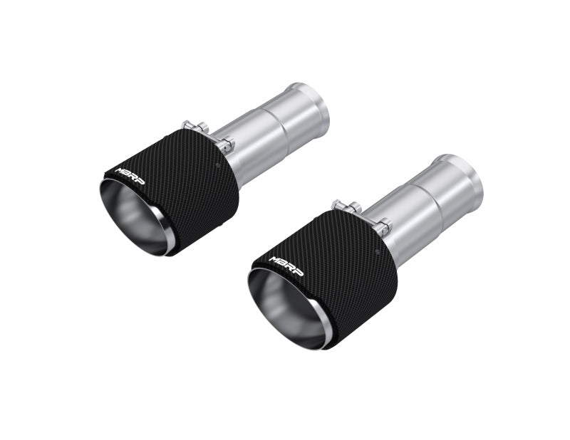 MBRP 2025+ RAM 1500 3.0L 5in. Dual Tips - Carbon Fiber T5204CF T5204CF Photo - Primary