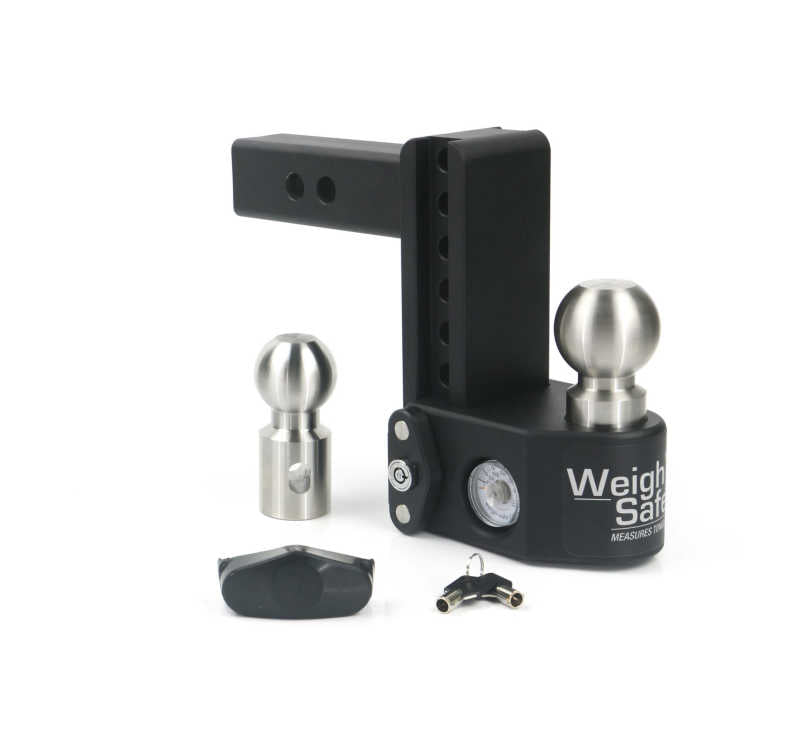 Weigh Safe Steel Weigh Safe 6in Dro p Hitch w/ 2in Shank WSFSWS6-2 SWS6-2 User 1