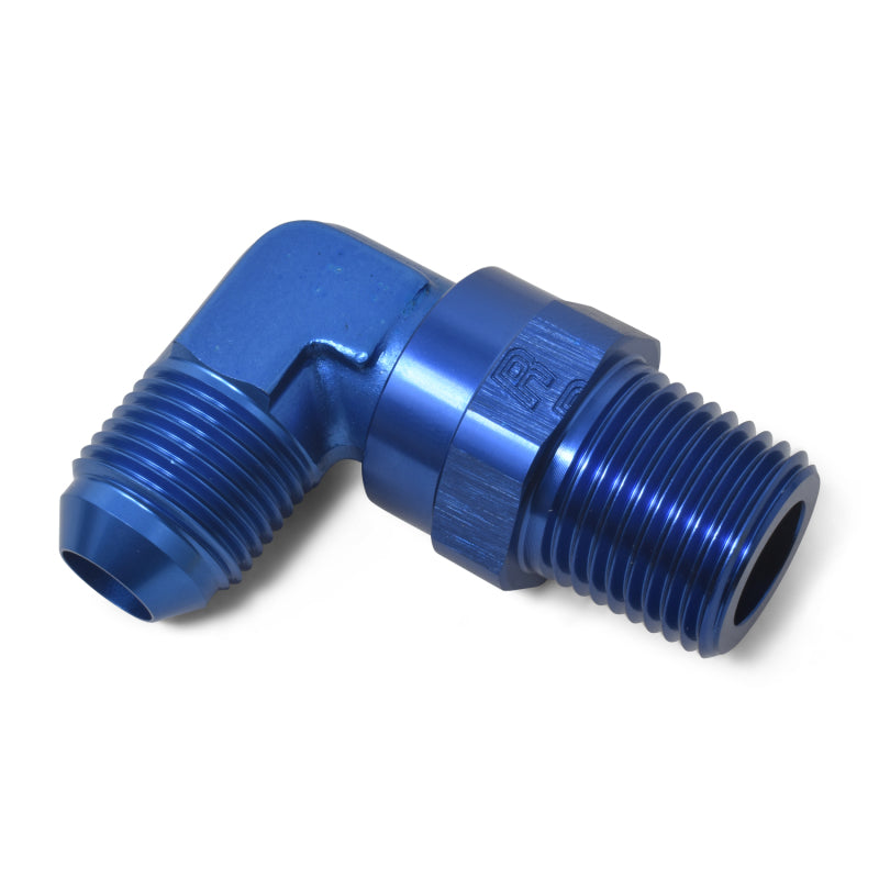 Russell Performance -8 AN 90 Degree Male to Male 1/4in Swivel NPT Fitting 614108 614108 Photo - out of package