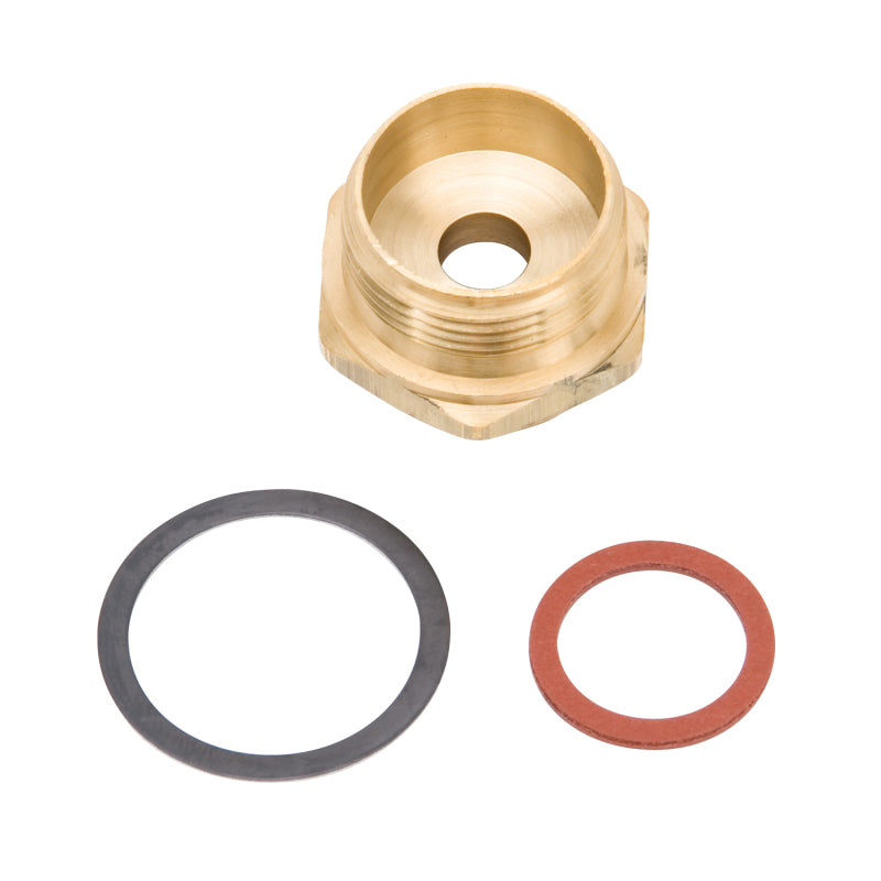 Edelbrock Fuel bowl inverted flare fitting. Straight male 7/8"-20 with inverted 12415 Photo - Primary