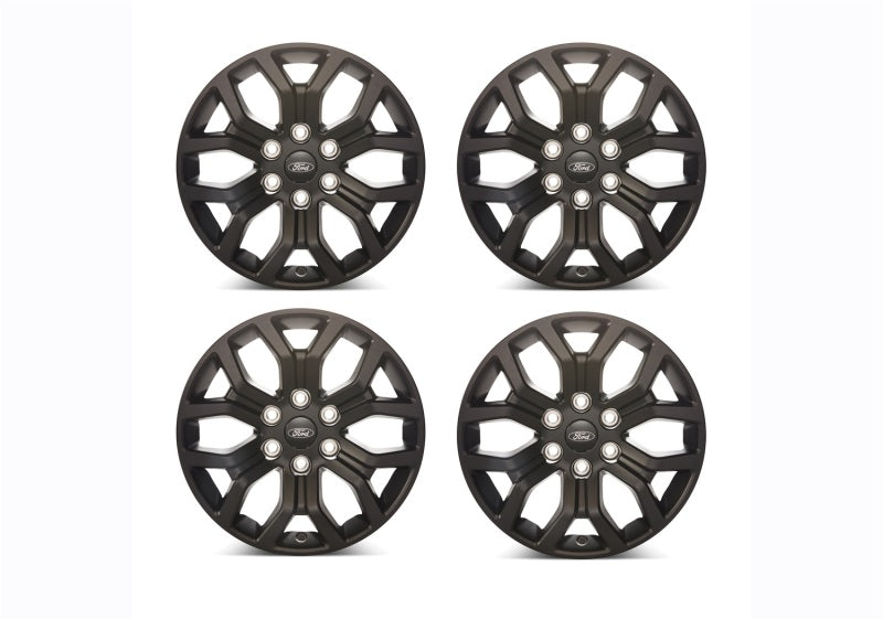 Ford Racing 2021+ F-150 18in Matte Black Wheel Kit M-1007K-1875MB M-1007K-1875MB Photo - Primary