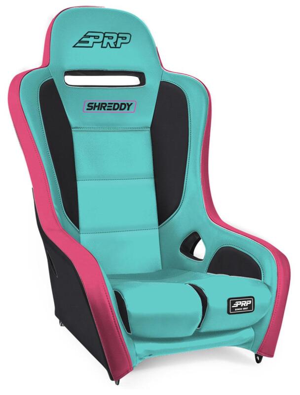 PRP Seats PRP ShReddy Podium Suspension Seat - Pink/Teal / Black SHRDYA9101-03 SHRDYA9101-03 Photo - Primary