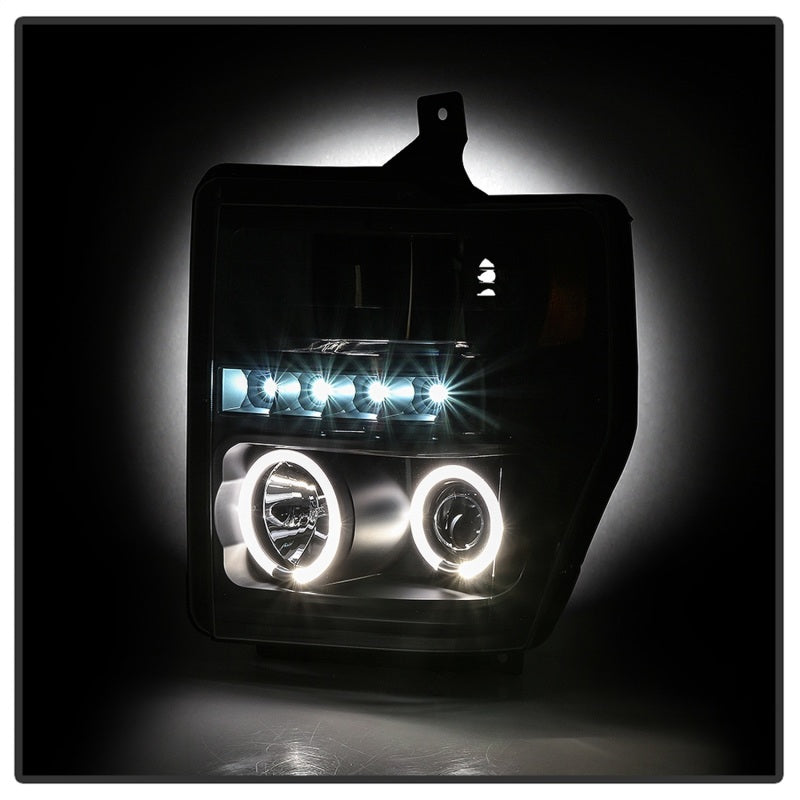 Spyder Signature Ford F250/350/450 Super Duty 08-10 Projector Headlights (PRO-YD-FS08-HL-BKV2) 5086006 5086006 Photo - Unmounted