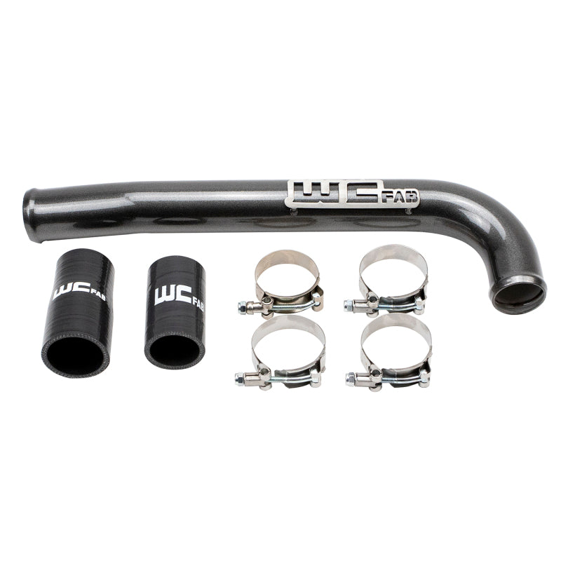 Wehrli 03-09 Dodge 5.9L/6.7L Cummins (Non-Twin CP3) Upper Coolant Pipe - Candy Red WCF100678-CR WCF100678-CR Photo - Primary