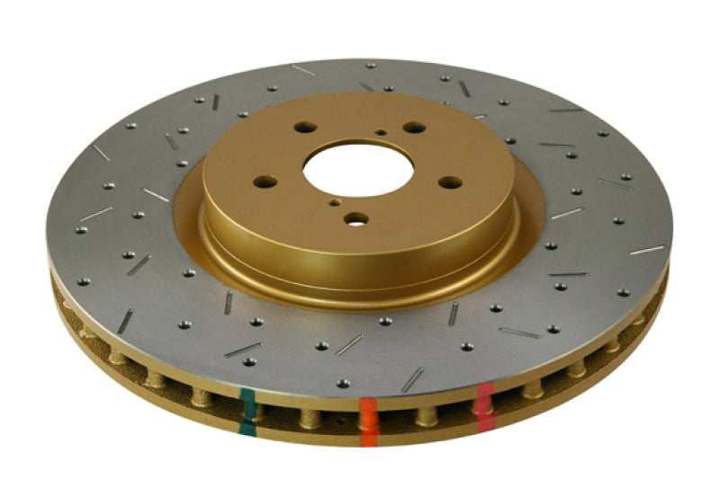 DBA 04-12 Subaru STi/2017 BRZ w/Perf. Pkg. 10 Stud Hole Front Drilled & Slotted 4000 Series Rotor 4654XS-10 4654XS-10 Photo - Primary