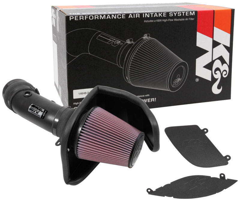 K&N Engineering 17-  Challenger Hellcat 6.2L Air Intake System KNE69-2553TTK 69-2553TTK Photo - out of package
