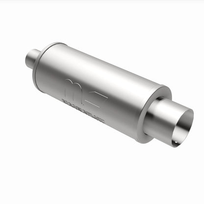 MagnaFlow 6" Round Center/Center Performance Muffler With Tip 14822 360 Degree Image Set