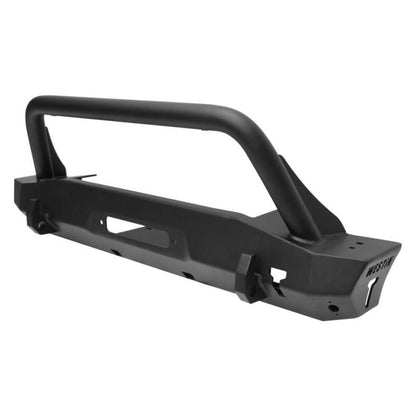 Westin Wj2 Stubby Front Bumper W/Bull Bar 59-80075 Photo - Primary