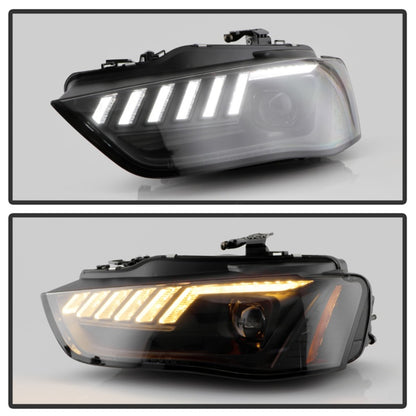 Spyder 13-16 Audi A4/S4 Halogen Model Only Projector Headlights - Black PRO-YD-AA413HALSI-BK 5088321 5088321 Photo - Unmounted