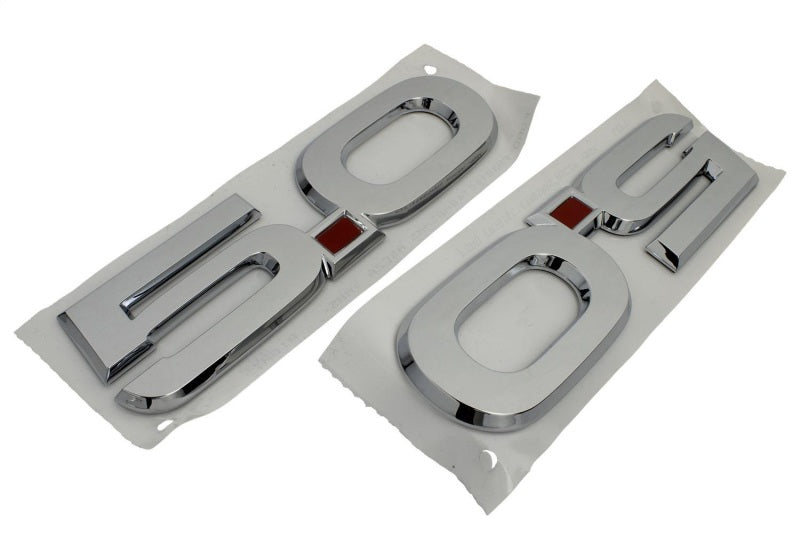 Ford Performance Parts Ford Racing 15-17 Ford Mustang 5.0L Fender Emblem Chrome M-1447-M50A Photo - Unmounted