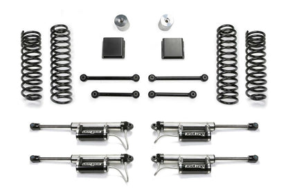 Fabtech 2020 Jeep Gladiator JT 6 Cyl 4WD 3in Sport II System w/DL 2.25 Resi Shocks K4164DL K4164DL Photo - Primary