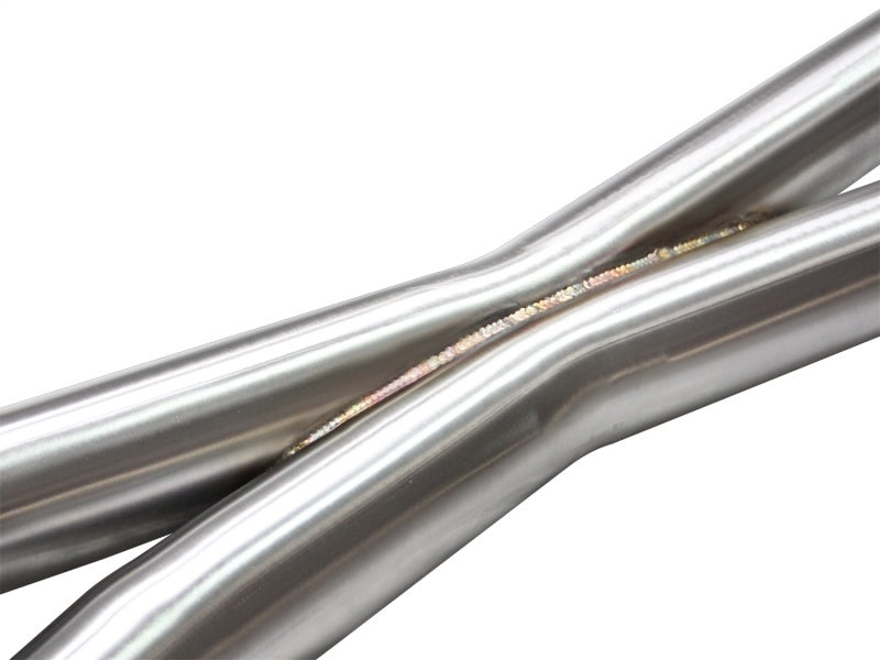 aFe Takeda 2-1/2in 304 Stainless Steel Cat-Back Exhaust System Nissan 370Z 49-36107 Photo - Unmounted