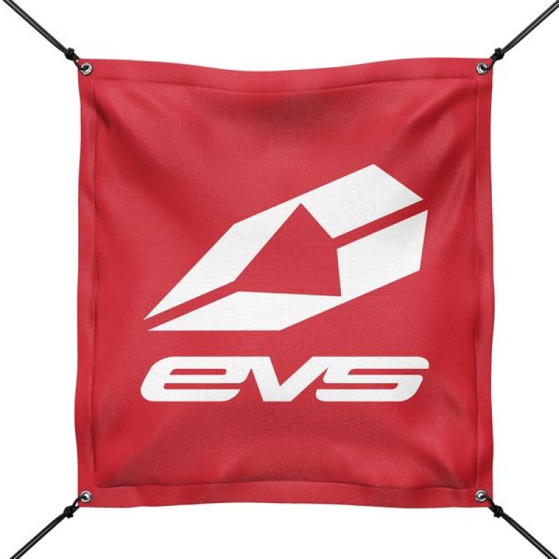 EVS Banner Red - 43 inch x 43 inch TS21BANNER-RD