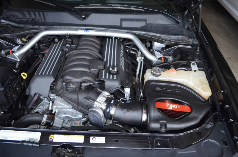 Injen Evolution Roto-Molded Air Intake System Cotton Gauze Oiled Air Filter EVO5101C Photo - Mounted