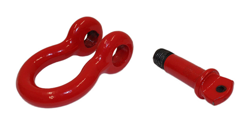 Fishbone Offroad D Ring 3/4In Red 2 Piece Set FB21038 FB21038 Photo - out of package