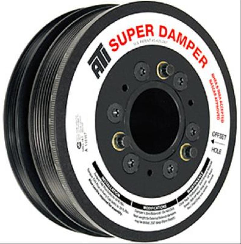 ATI Damper - 5.67in - Alum - 6/4 Grv - 25 Percent UD - LS1/LS2 - F & V Body - 10 Per UD A/C - 1Pc ATI918845 ATI918845 User 1