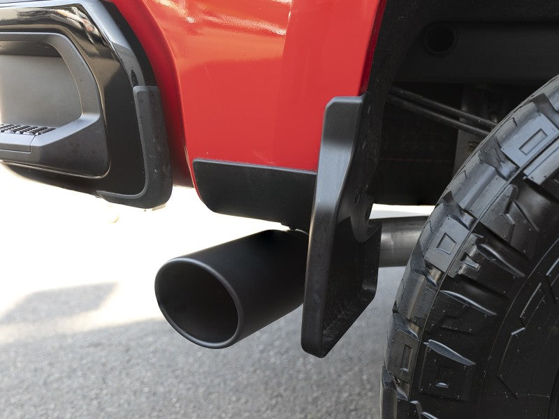 AFE Apollo GT Series 19-20 GM 1500 2.7L (T) 409 SS CB Exhaust System w/Black Tip 49-44108-B 49-44108-B Photo - Mounted