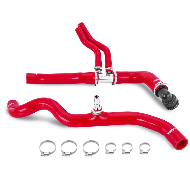 Mishimoto 18-20 Ford Raptor 3.5L EcoBoost Silicone Hose Kit - Red MMHOSE-X35T-18RD MMHOSE-X35T-18RD Photo - Primary