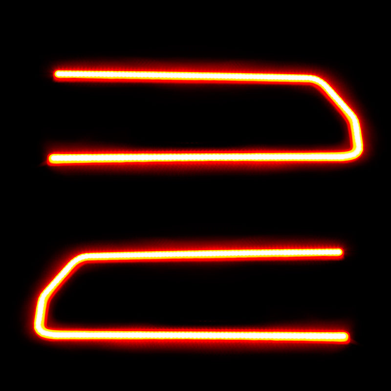 ORACLE Lighting Oracle Dodge Challenger 08-14 LED Waterproof Afterburner Kit - Red 1296-003 1296-003 Photo - lifestyle view