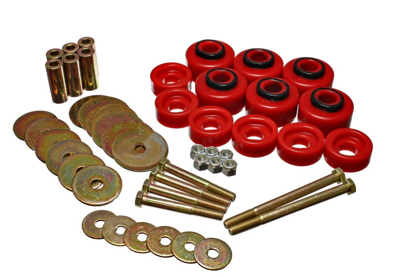 Energy Suspension Body Mount Set Red Ford F-150 Base 1997-2003 4.4113R Photo - Primary