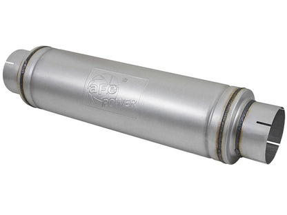 aFe ATLAS Aluminized Steel Muffler 5in Inlet / Outlet x 7in Dia x 24in len 49M00023 Photo - Primary