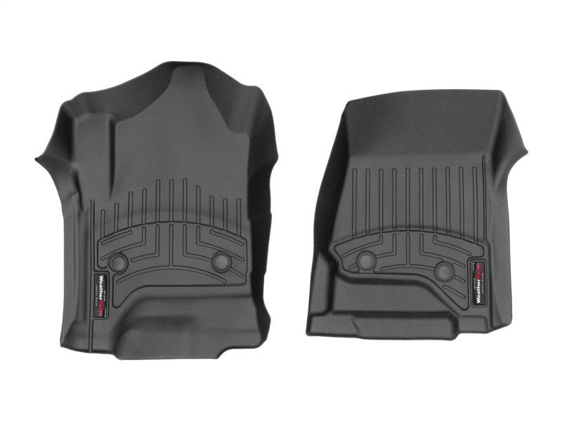 WeatherTech 18 Chevrolet Silverado 1500 Double Cab Vinyl Floor Front FloorLiner 449651V Photo - Primary