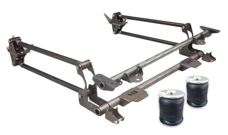 Ridetech Parallel 4-Link System Weld-in 4 Link Kit for 3/4 and 1 Ton Trucks Black Powdercoat 11006799 11006799 Photo - Primary