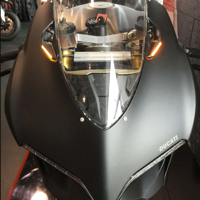 New Rage Cycles Ducati 899 Mirror B/O Turn Signal 899-MBO 899-MBO Photo - Primary