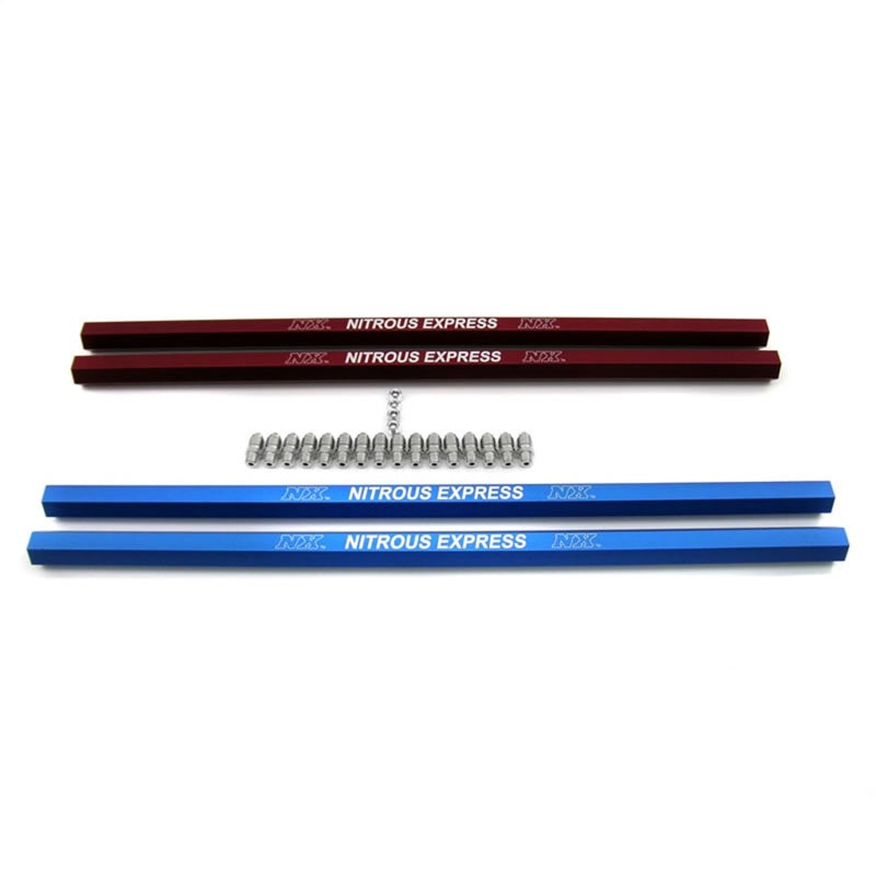 Nitrous Express Distribution Rail Kit (Double Hole Rails) 90002 90002 Photo - Primary